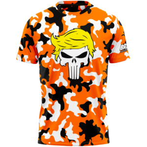 Halloween Camo Orange Man Bad T-Shirt