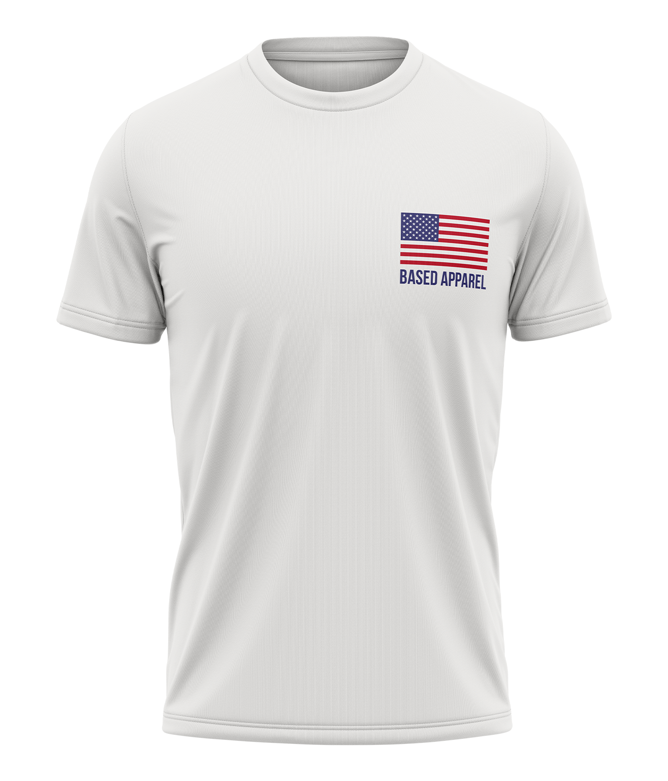 Based Eagle Flag Retro T-Shirt - Front