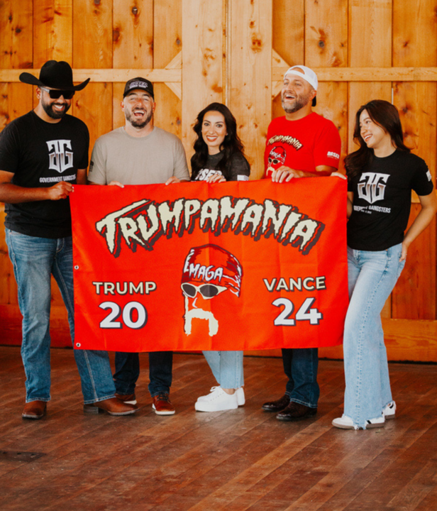 Trumpamania Hulk Hogan Trump Vance Flag - Image 4