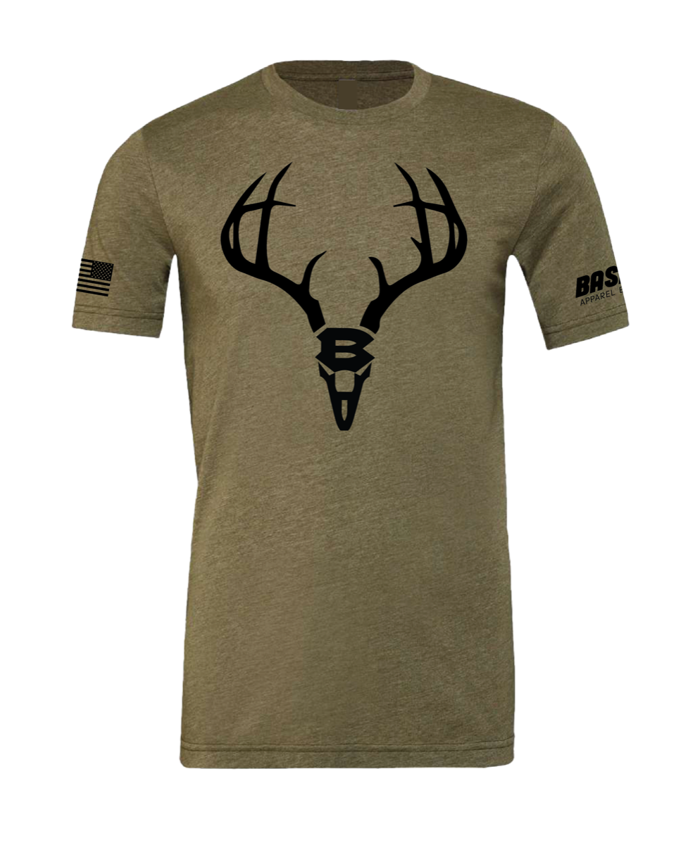 Stag Trophy Based Apparel Tee - Image 3